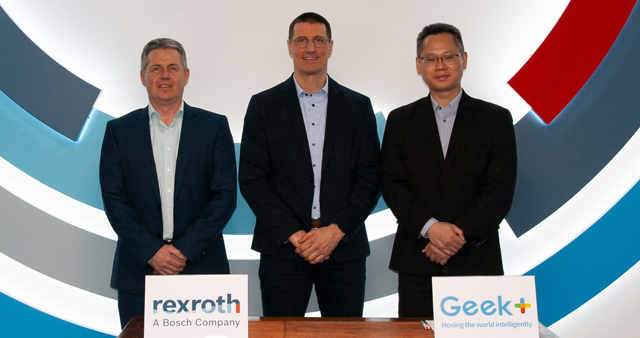 Robotik: Bosch schließt Kooperation mit Roboteranbieter Geek+