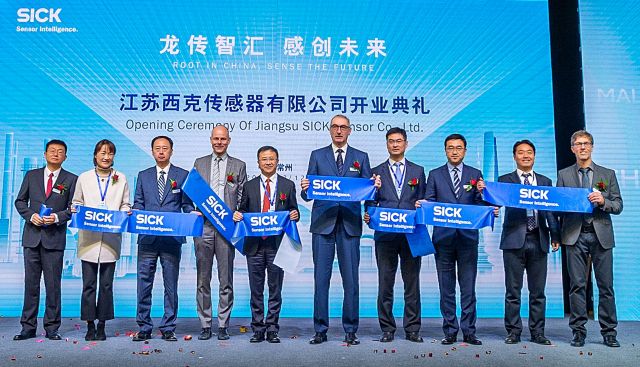 Sensorik: SICK eröffnet neuen Standort in China