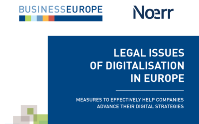 Studie zu Rechtsfragen der Digitalisierung veröffentlicht