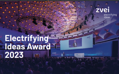 Neuer Preis der Elektro- und Digitalindustrie: ZVEI startet Electrifying Ideas Award
