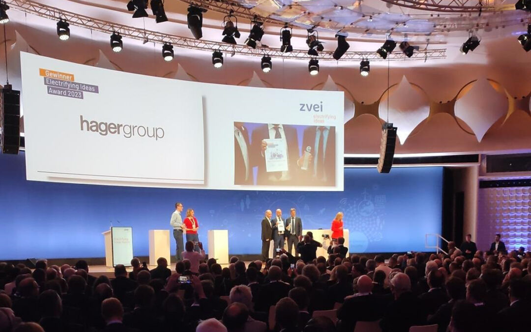 Hager und Semodia gewinnen ersten Electrifying Ideas Award des ZVEI