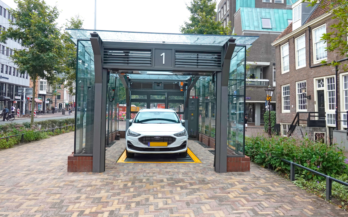 Automatisiertes Parken in Amsterdam