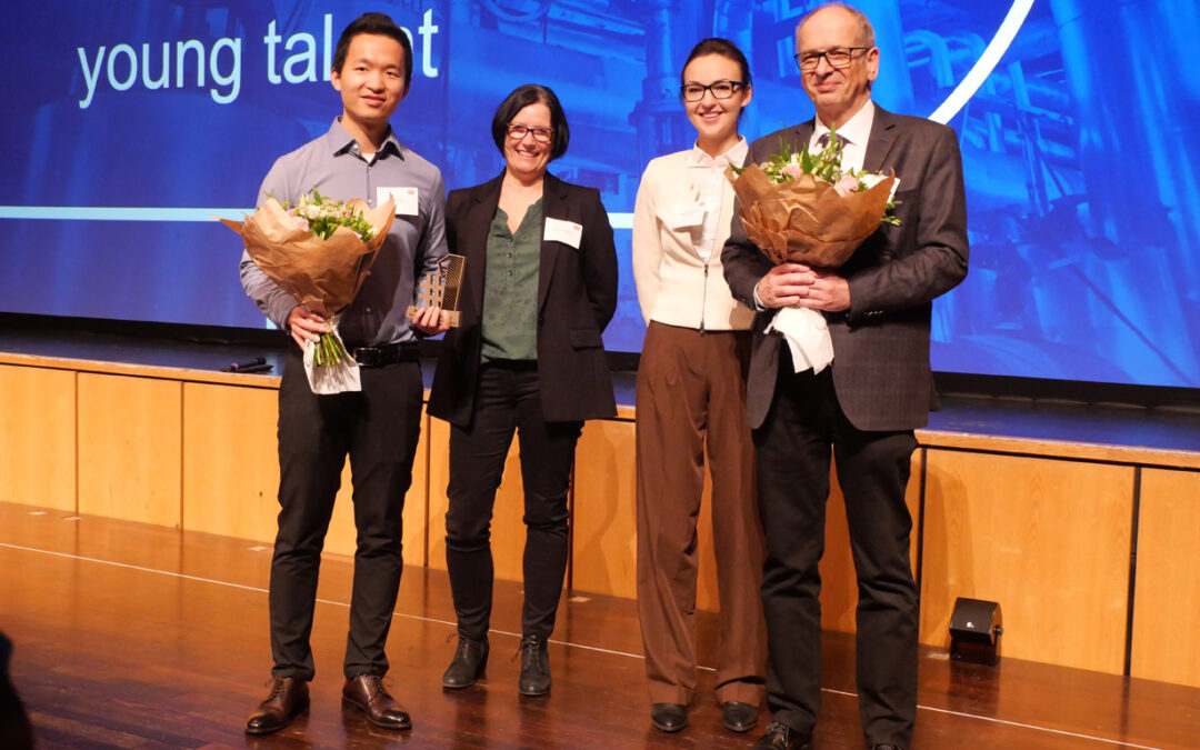 NAMUR-Award: Ehrungen für Lea Tiedemann und Xiang Xie
