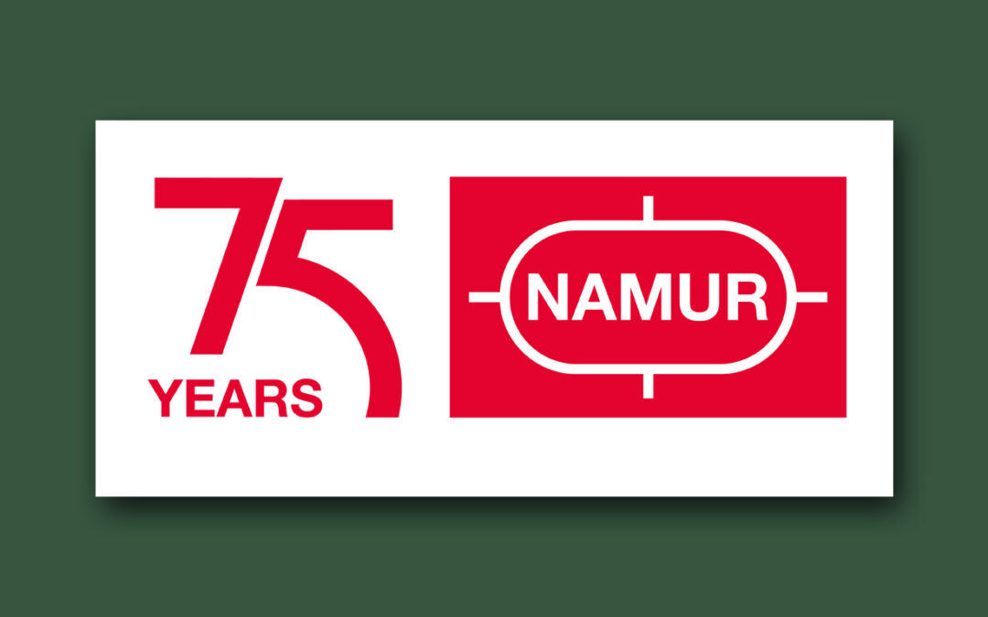 75 Jahre: NAMUR bekommt zum Jubiläum neues Logo